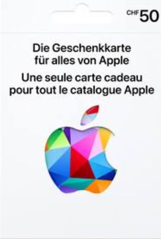 Gutscheine: Apple card 50 chf – Neu und originalverpackt aus Herzogenbuchsee von Muratelagozlu 1