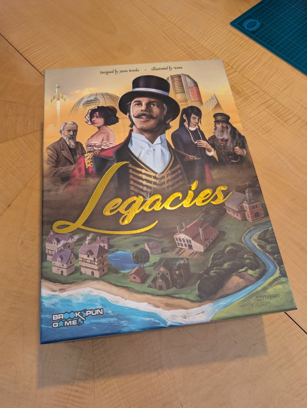 Giochi: Legacies Deluxe Edition - Brettspiel – Usato da Zürich venduto da shantaram2012