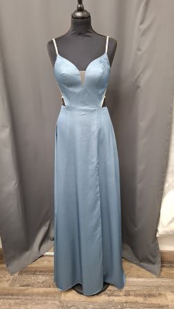 Abendkleid blau 