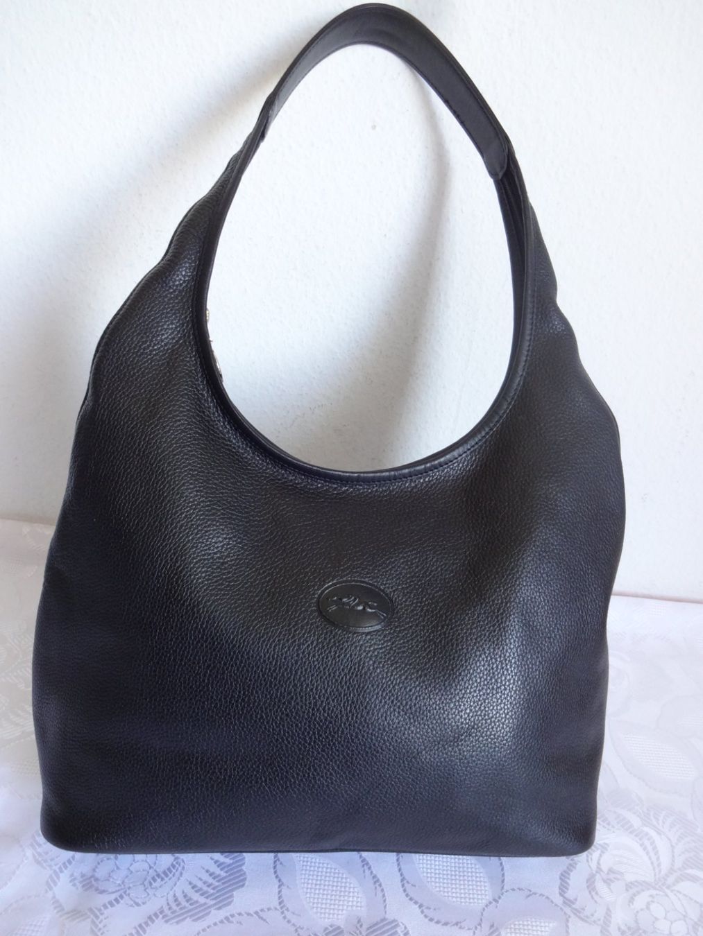 Longchamp Borse da donna: "Longchamp " Leder Schwarzes Umhängetasche – Usato da Frauenfeld venduto da Jahy 3