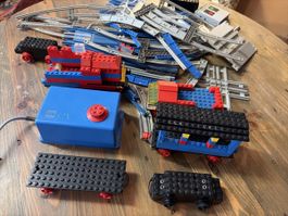 LEGO Zug Set Schienen und Transformator Konvolut