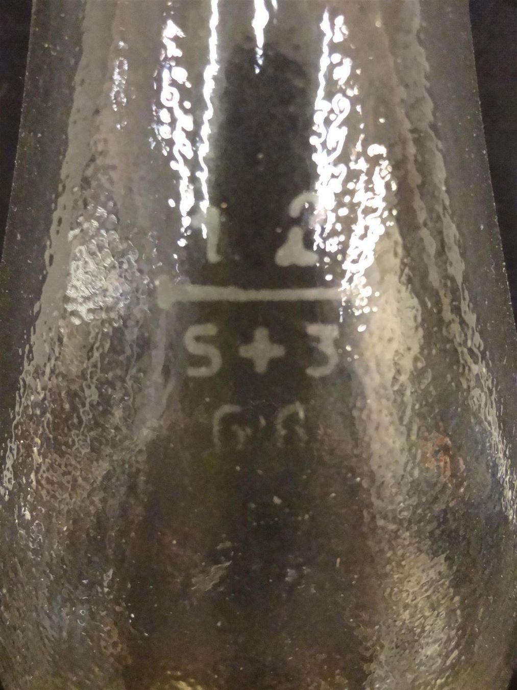 Bicchieri, Caraffe & Bottiglie: alte Flasche LUPO LIMONADE 1966 – Usato da Kerzers venduto da Flaschenposten 2