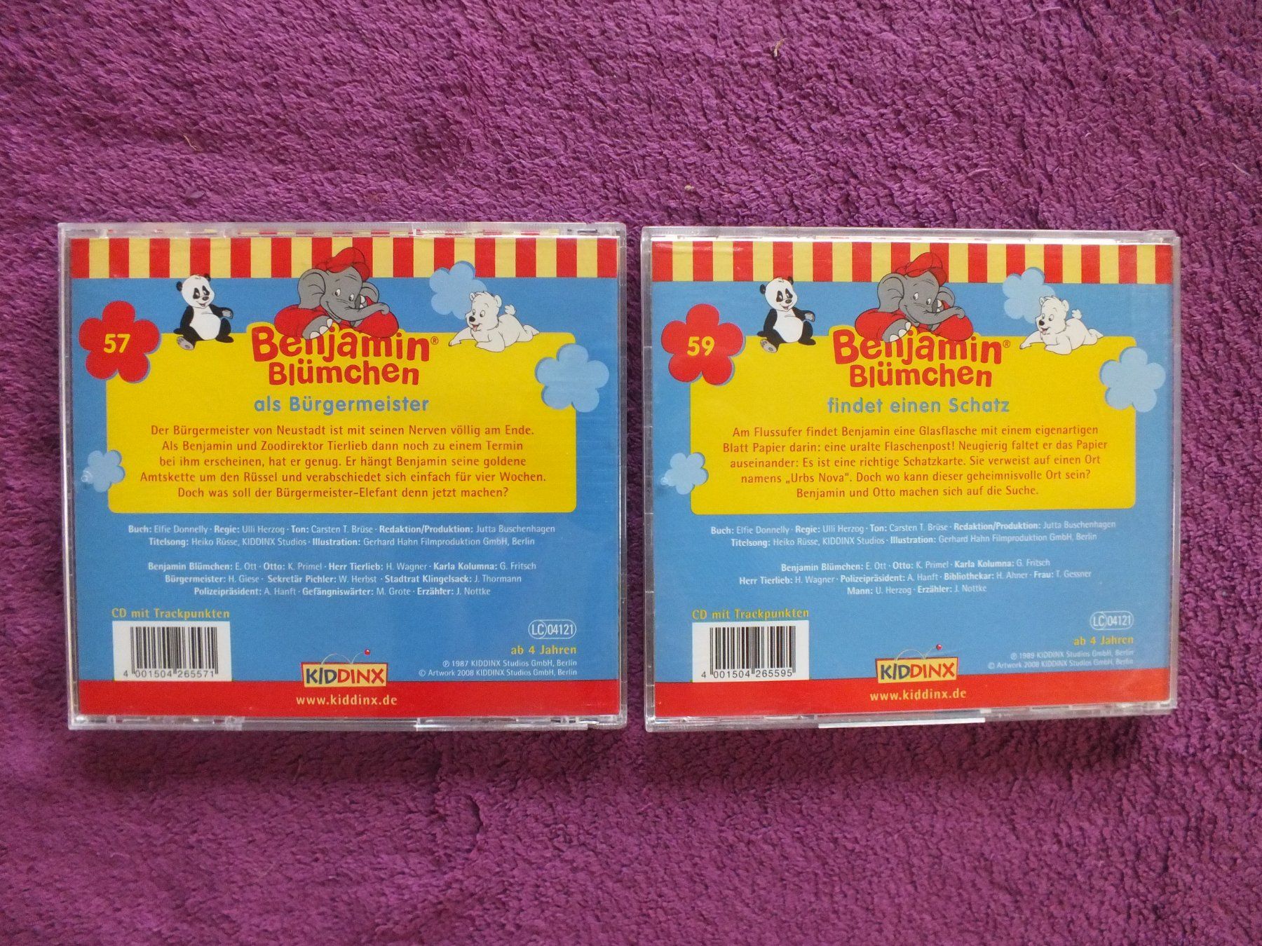 CDs: 6 - Benjamin Blümchen - Hörspiel - CD´s – Gebraucht aus Müllheim Dorf von Seeeule01 4