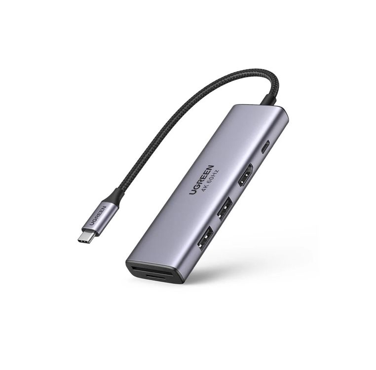 Equip USB-C Adapter 5-in-1 - HDMI/VGA/USB 3.0/AUX/USB-C PD Multiport