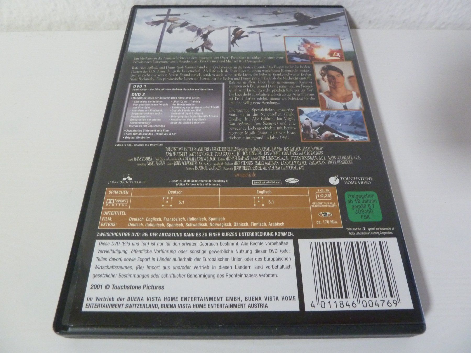 Tutti i DVDs: Pearl Harbor  [DVD] – Usato da Abtwil SG venduto da Pfusius 1