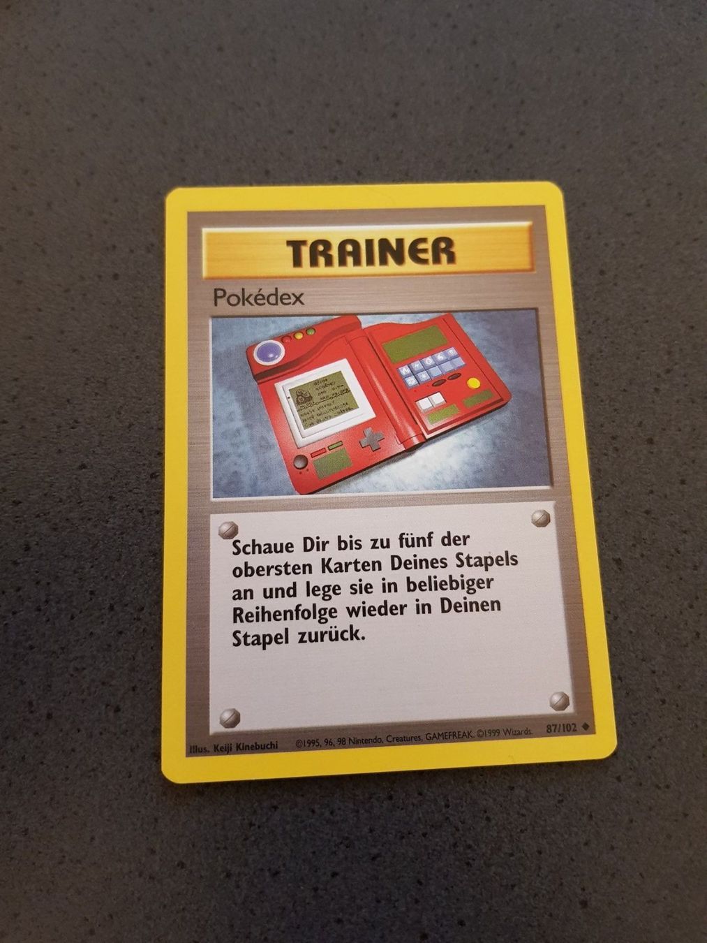 Cartoline: Pokedex Basis Edition – Usato da Schattdorf venduto da Fabian500