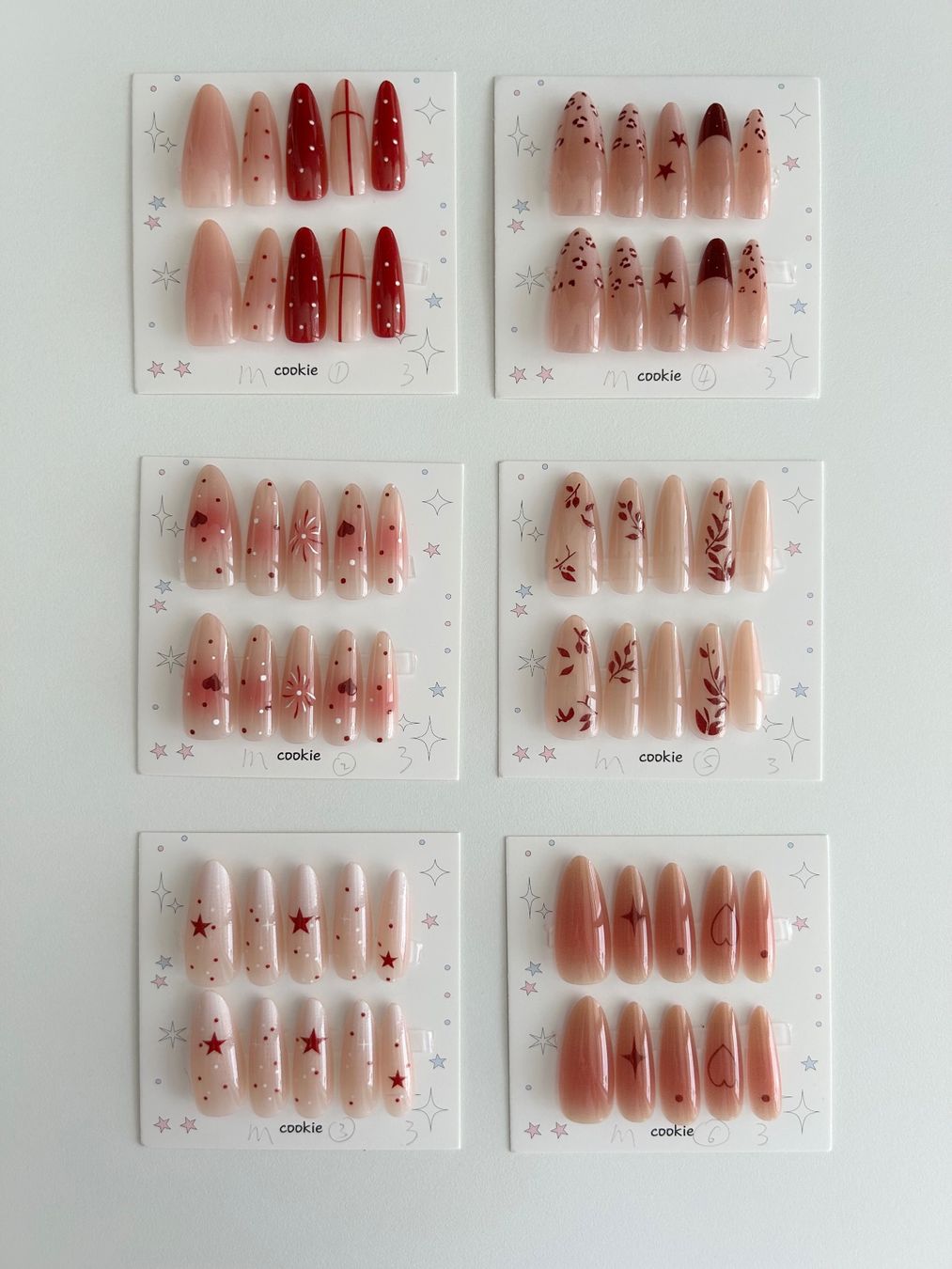 Künstliche Fingernägel: Press-on nail  - New - Medium Almond - size M – Neu (gemäss Beschreibung) aus Basel von lau_982w 1
