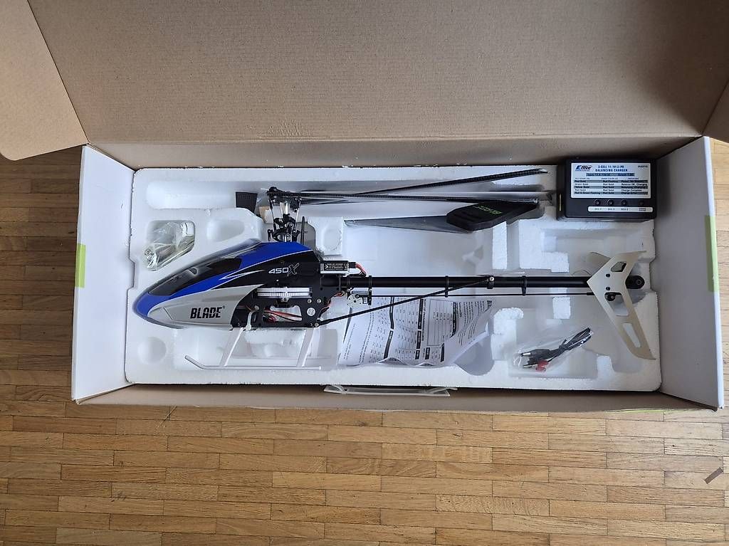 Modellismo RC: Hélicoptère radiocommandé Blade 450X – Usato da Genève venduto da Thefirstseller 1
