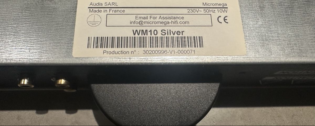 Lettore multimediale & Streamer: Micromega WM-10 streamer top !! – Usato da Russin venduto da applenic 4