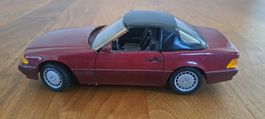 Modellauto Mercedes Benz 1:18 500 SL Metall