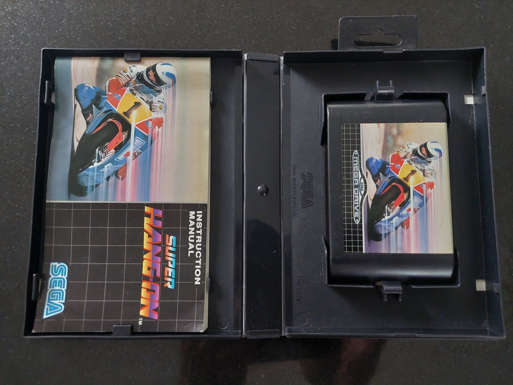 Sega Spiele: SUPER HANG ON (PAL) - SEGA MEGA DRIVE – Gebraucht aus Spiegel b. Bern von Natix 2