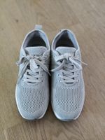 Lanetti Jungen Sneaker, Gr. 40, hellgrau, gut erhalten