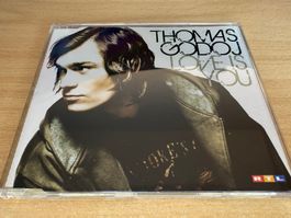 Thomas Godoj – Love Is You - Maxi  Single CD