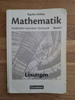Mathematik Lernunterlagen Bigalke/Koehler Band 2 Lösungen