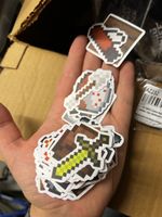 Minecraft Sticker Set, 70 Stück, brandneu, super Preis!