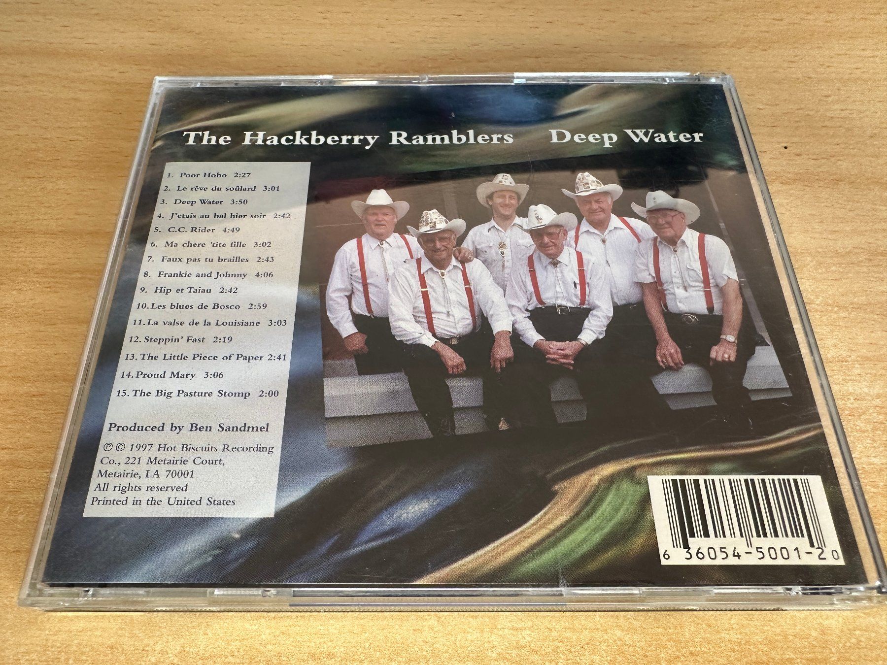 CD: Q5 The Hackberry Ramblers – Deep Water – Usato da Rikon im Tösstal venduto da Alpenmutz 1