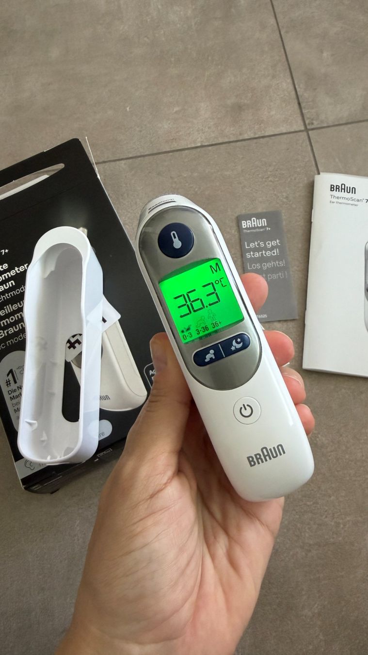 Braun Sonstiges für Haushalt & Wohnen: Thermometer Braun thermoscan 7+ – Gebraucht aus Lugano von _tuttifrutti_ 1