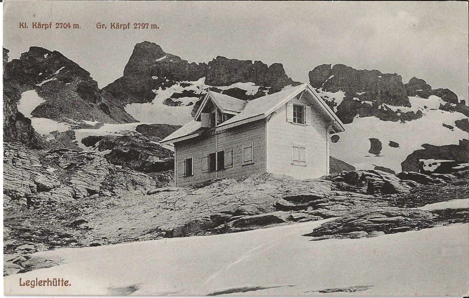 Cartoline postali: Karte Glarus Leglerhütte – Usato da Zürich venduto da Philacat11