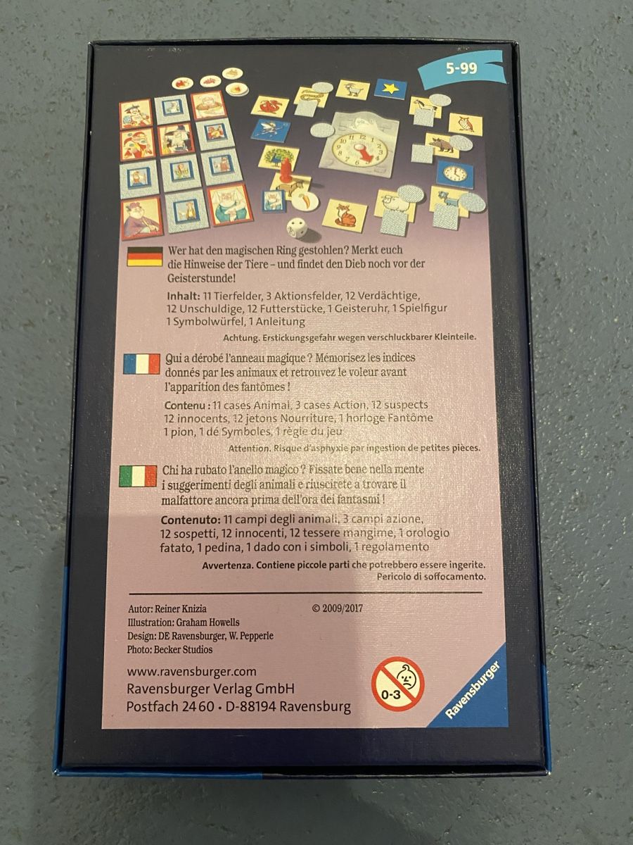 Ravensburger Giochi: Wer war‘s? von Ravensburger – Usato da Dornach venduto da Dlimi 1