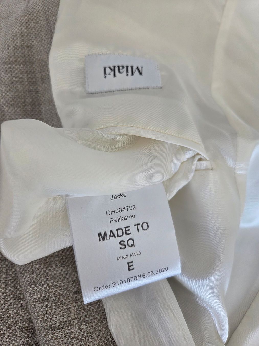 Giacche: Blazer Leinen/Schurwolle von MIAKI – Usato da Oberrieden venduto da Smart570 7