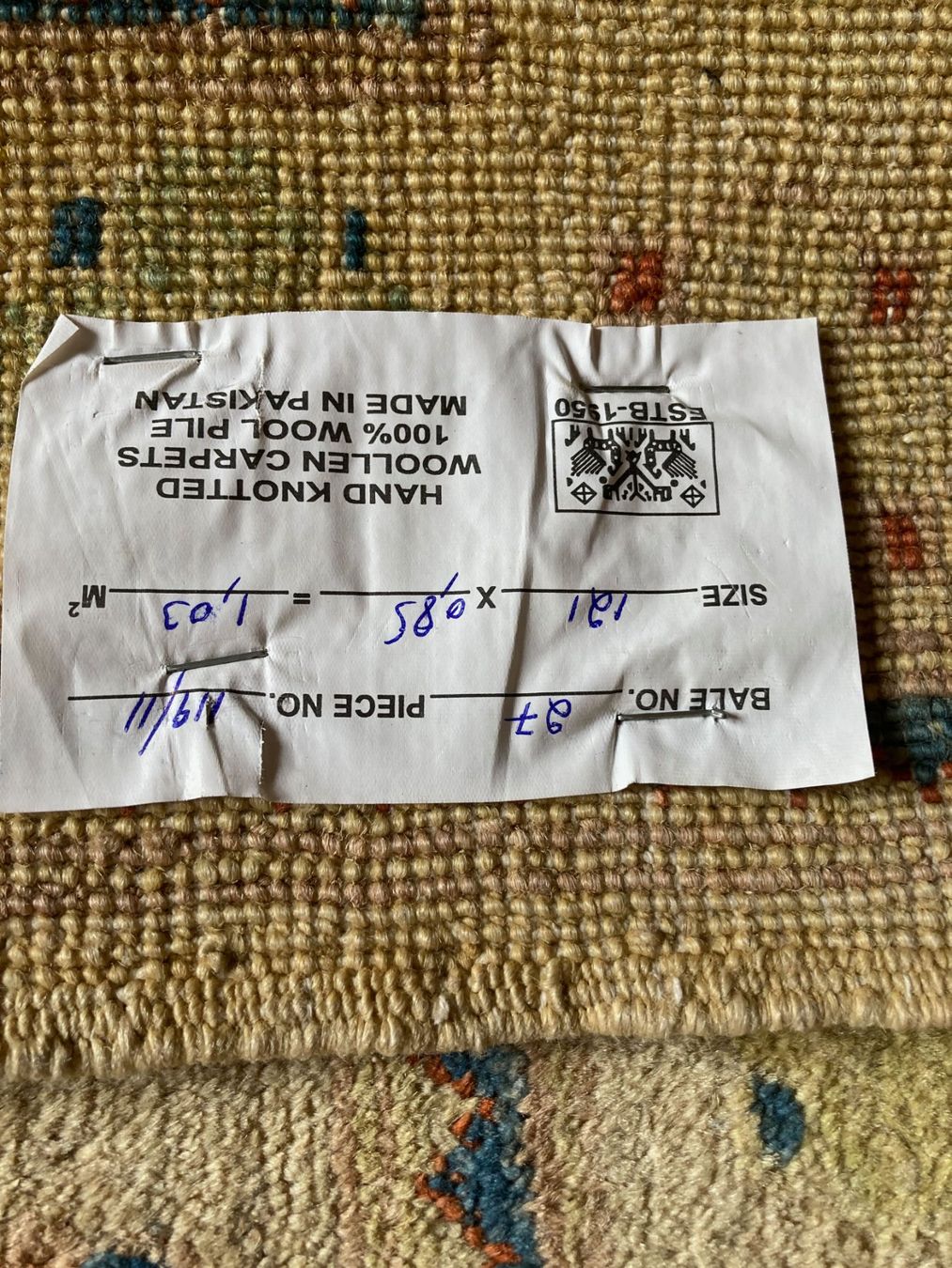 Tappeti: Orient Teppich handgeknüpft – Nuovo (secondo la descrizione) da Alpnachstad venduto da ann_9vpm 1
