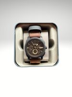 Fossil Machine FS4656 Herren Chronograph – Lederarmband – mi