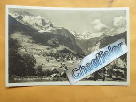 Wengen mit Jungfrau und Breithorn