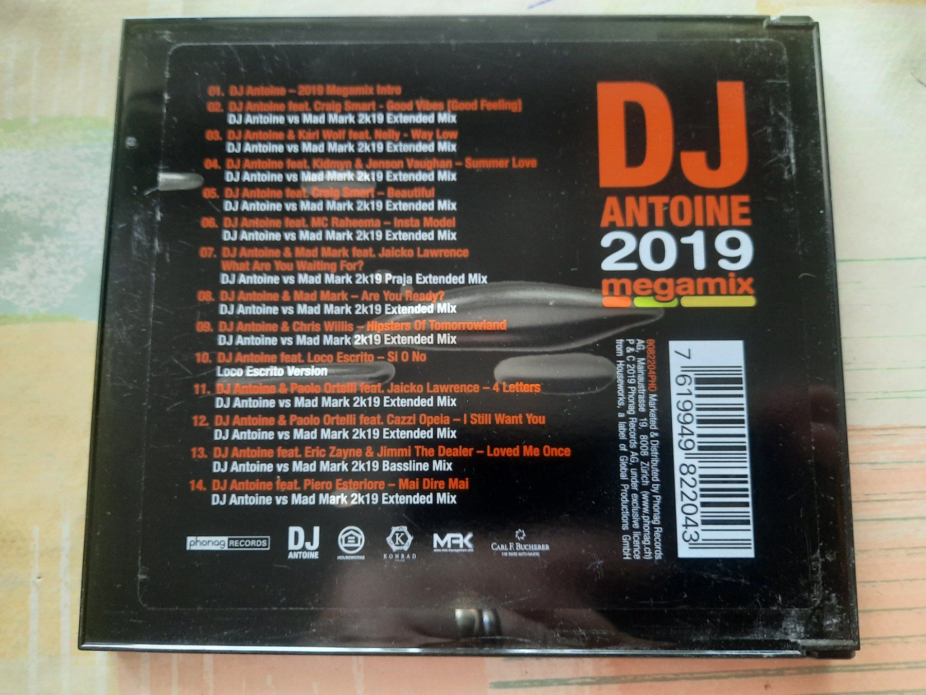 CDs: DJ Antoine 2019 Megamix – Gebraucht aus Pully von bro_n52j 1