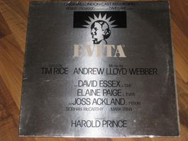 LP - ANDREW LLOYD WEBBER - EVITA (MADE IN GREAT BRITAIN)