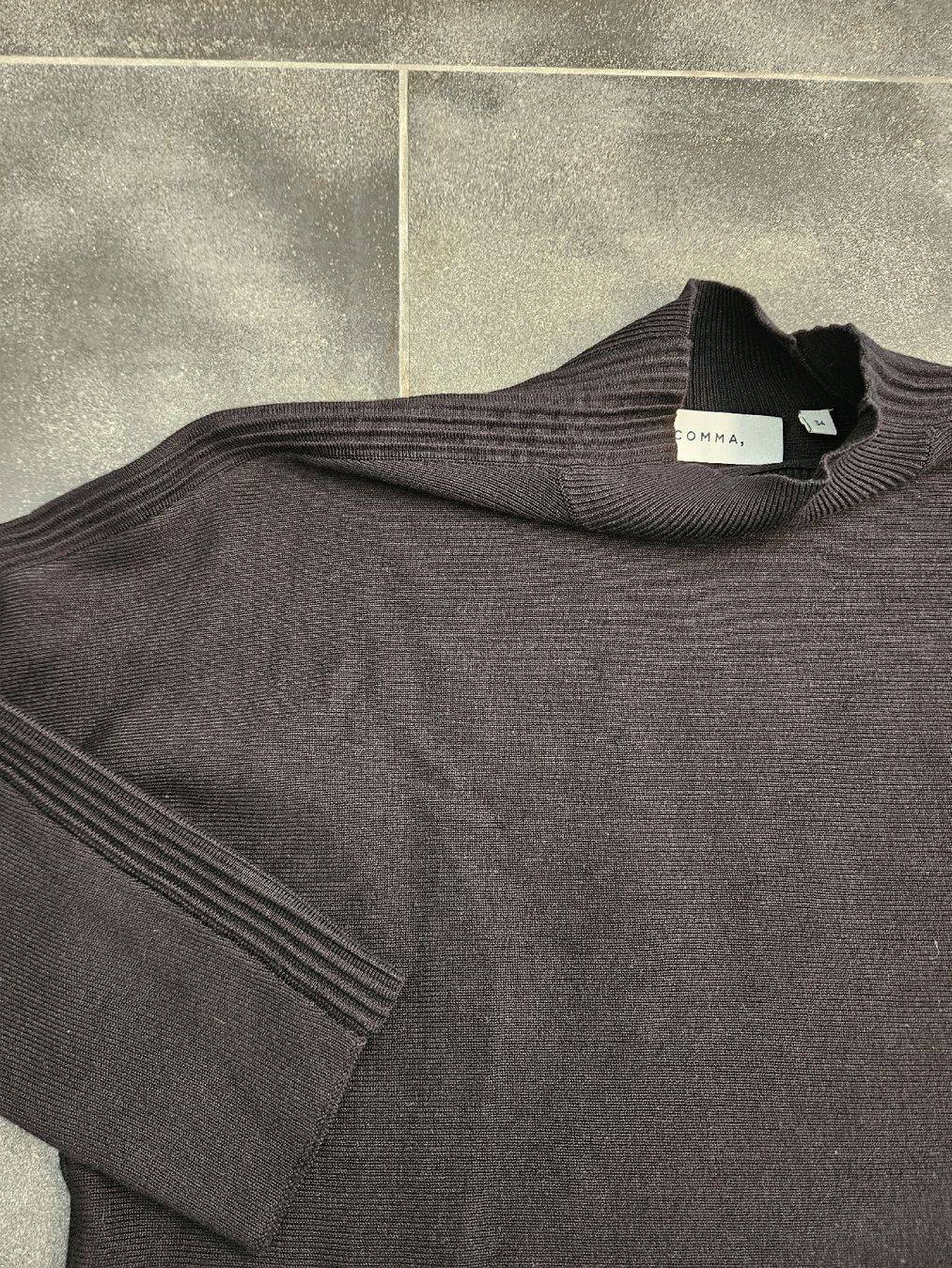 Comma Pullover & Sweatshirts: Damen Strickpullover Comma Grösse 34 schwarz  – Neu (gemäss Beschreibung) aus Anwil von nomolnoi 1