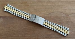 Vintage TAG Heuer Referenz 358/3 Bicolor Armband 20mm NEU
