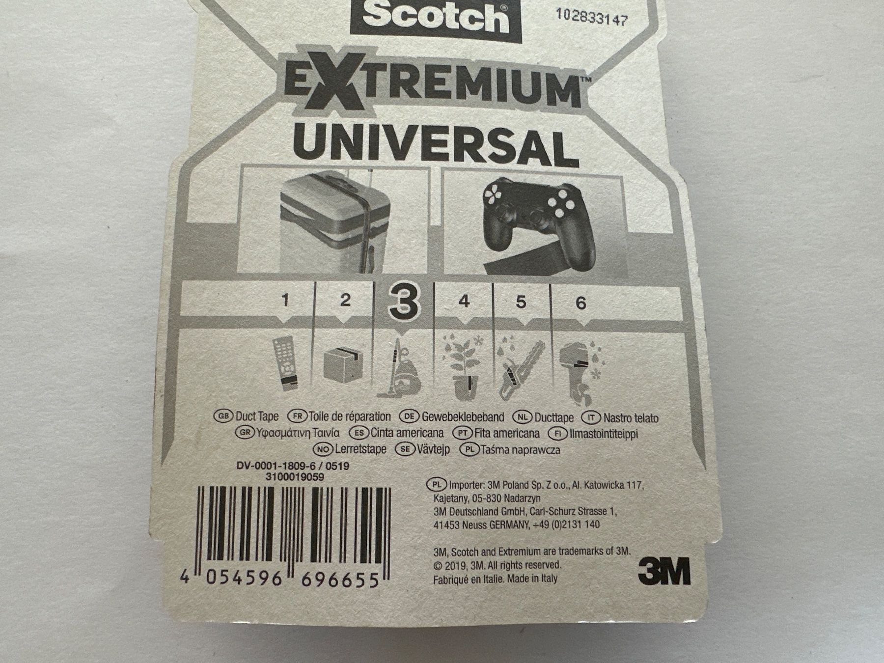 Altro materiale per ufficio: Scotch universal Gewebeklebeband – Nuovo e nell'imballaggio originale da Necker venduto da liq24 3