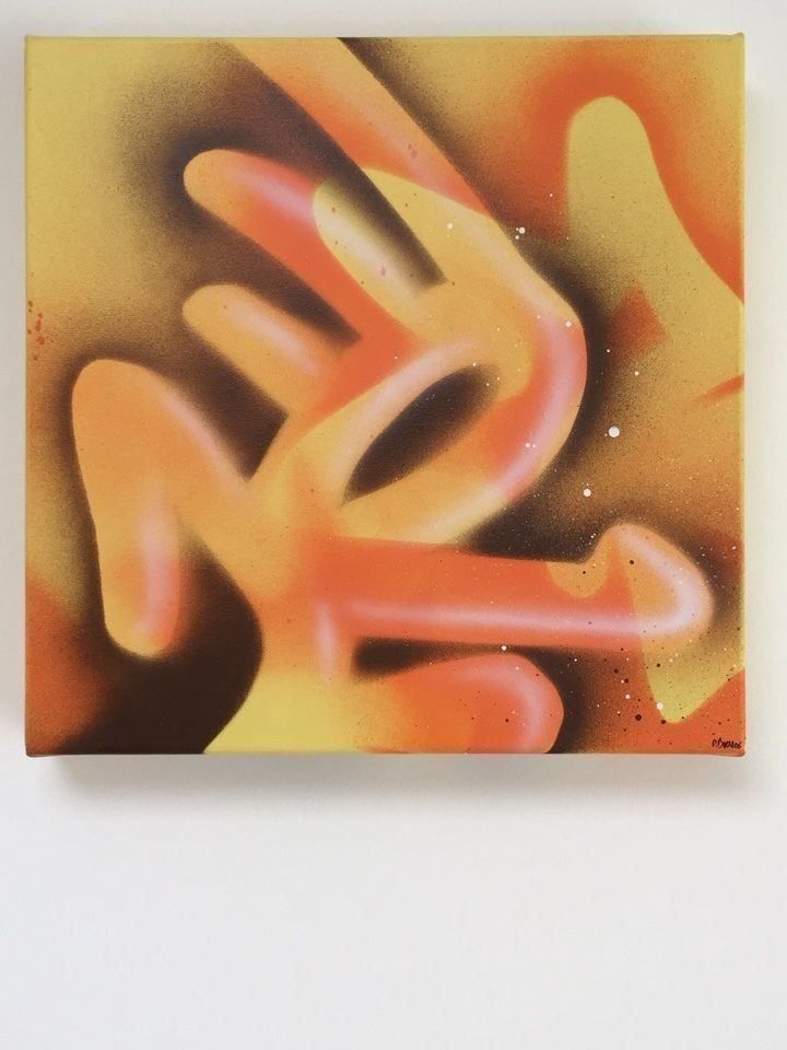 Gemälde: POSE (Pirmin Breu) - Graffiti Leinwand – Neu (gemäss Beschreibung) aus Zürich von 1_marsmensch 1