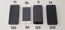 IPHONE 14, 11, X, 6S