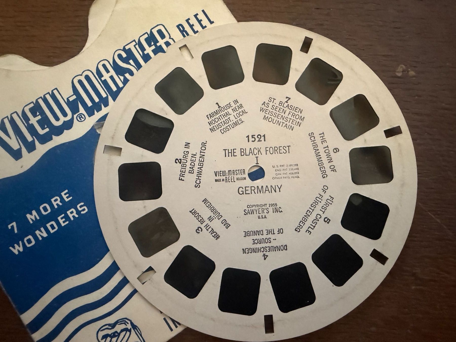 View-master Giocattoli: View-Master 3D: Nr. 1521 The Black Forest I Germany – Usato da Tegerfelden venduto da siebenmacky