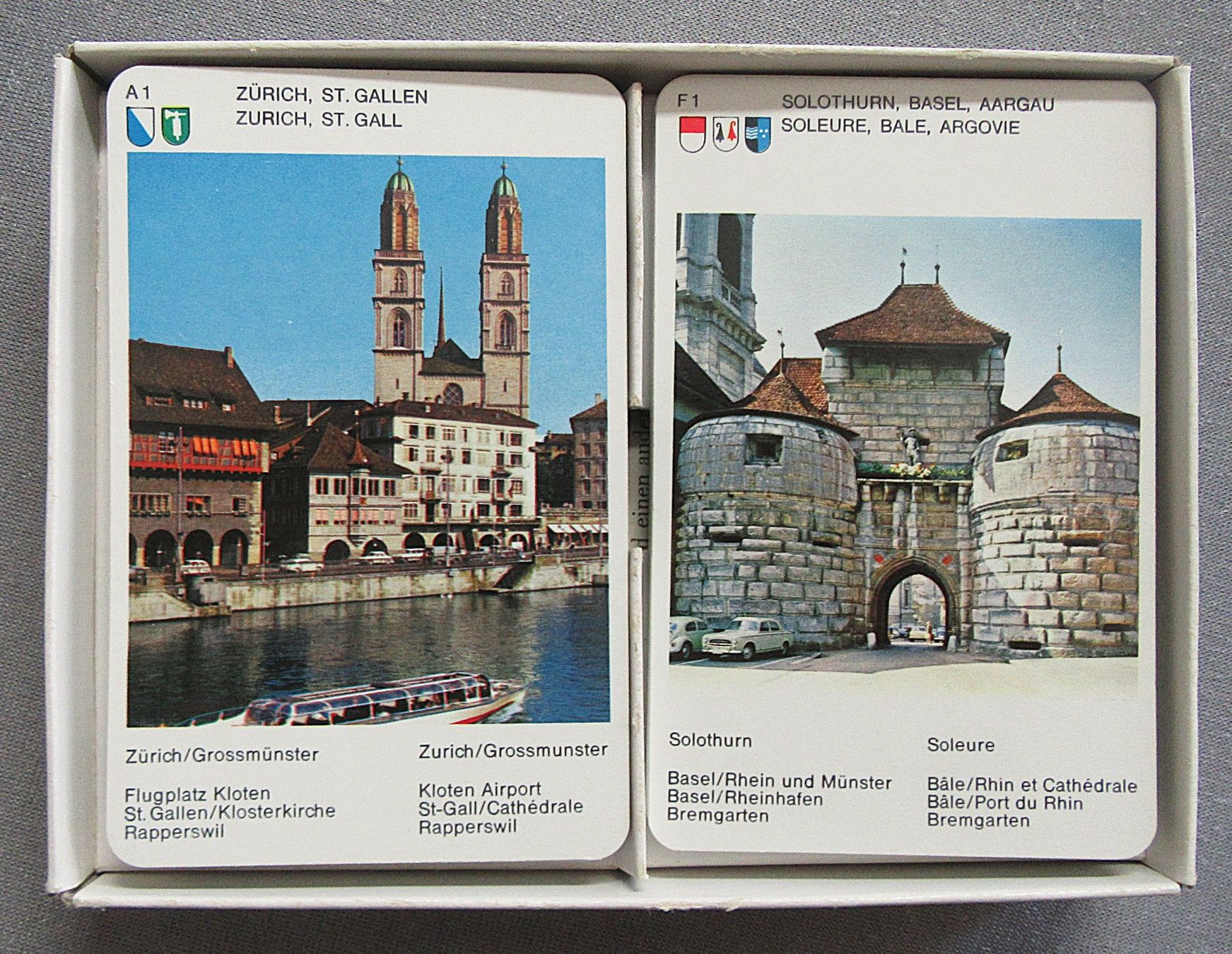 Carlit Giochi: Quartett Carlit - Die schöne Schweiz - mit 36 Karten – Usato da Auenstein venduto da Padabimbim 1