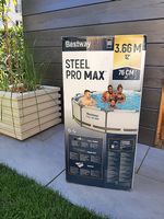 Neuer Pool STEEL PRO MAX 366 x 76 cm
