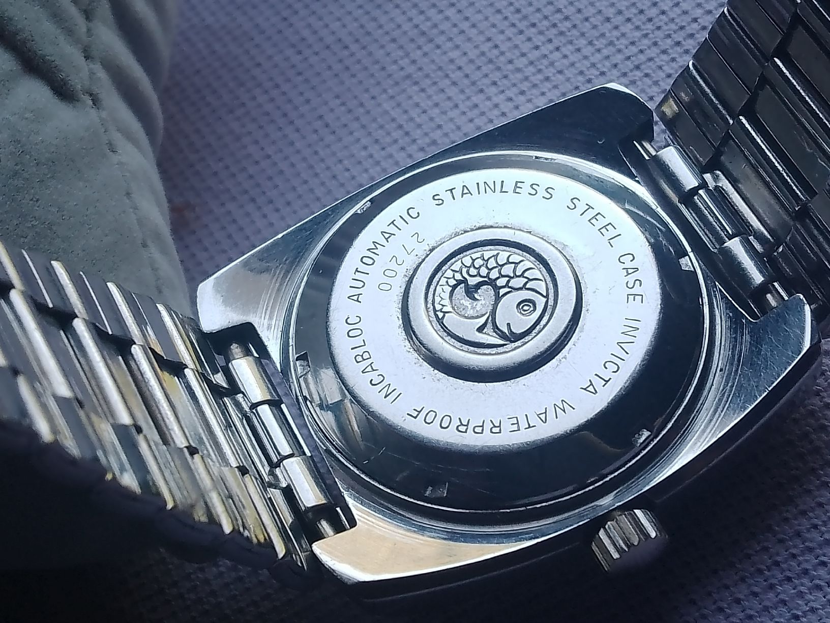 Invicta Montres: Invicta Automatic Vintage 36mm läuft super  – D'occasion à Agno par sam2608 3