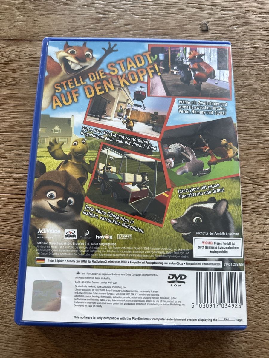 Spiele: AB DURCH DIE HECKE PS2 Spiel – Gebraucht aus Dänikon ZH von Annikaberg 2