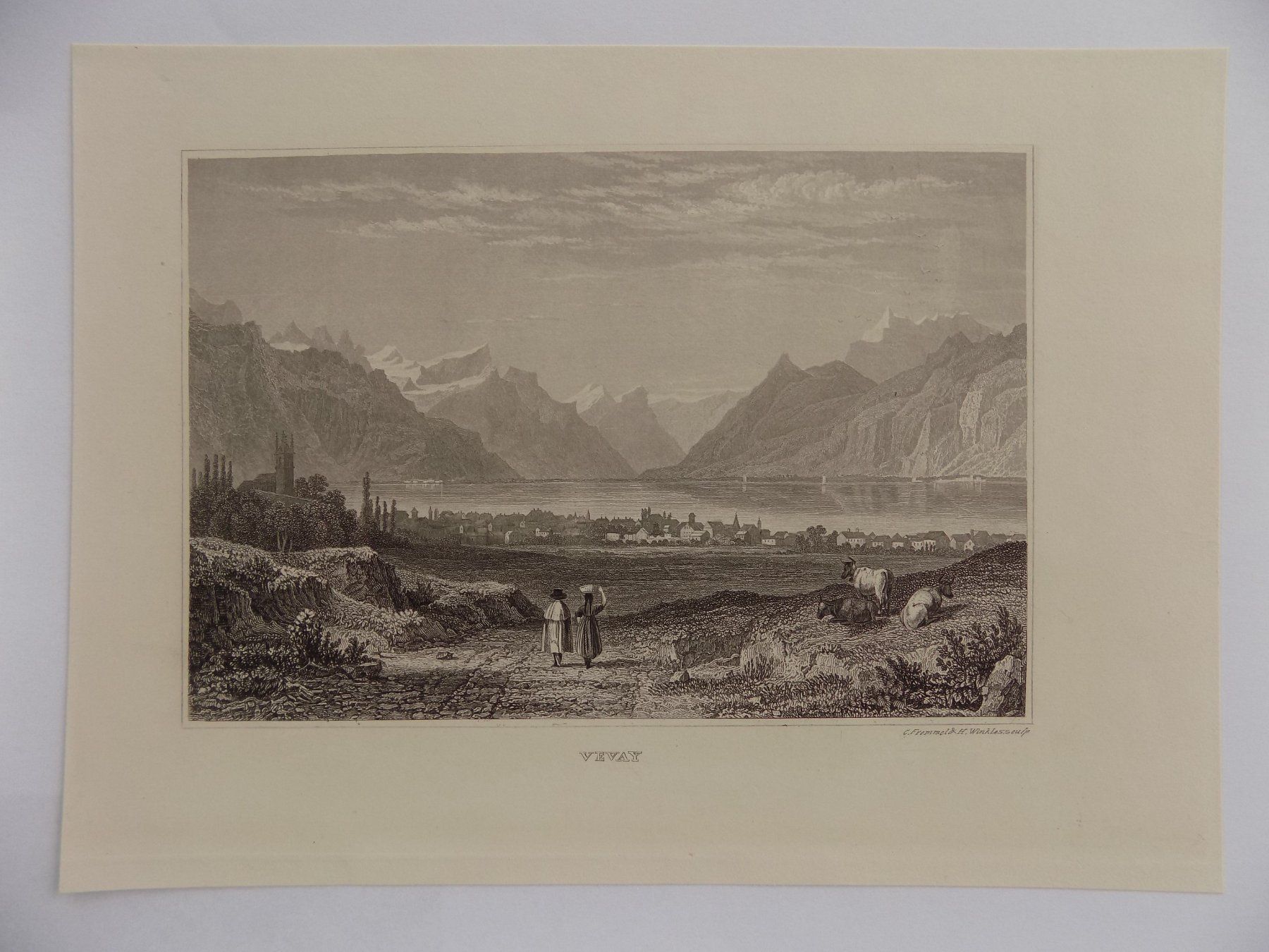 Gravures: Vevey – D'occasion à Risch par Rischli15