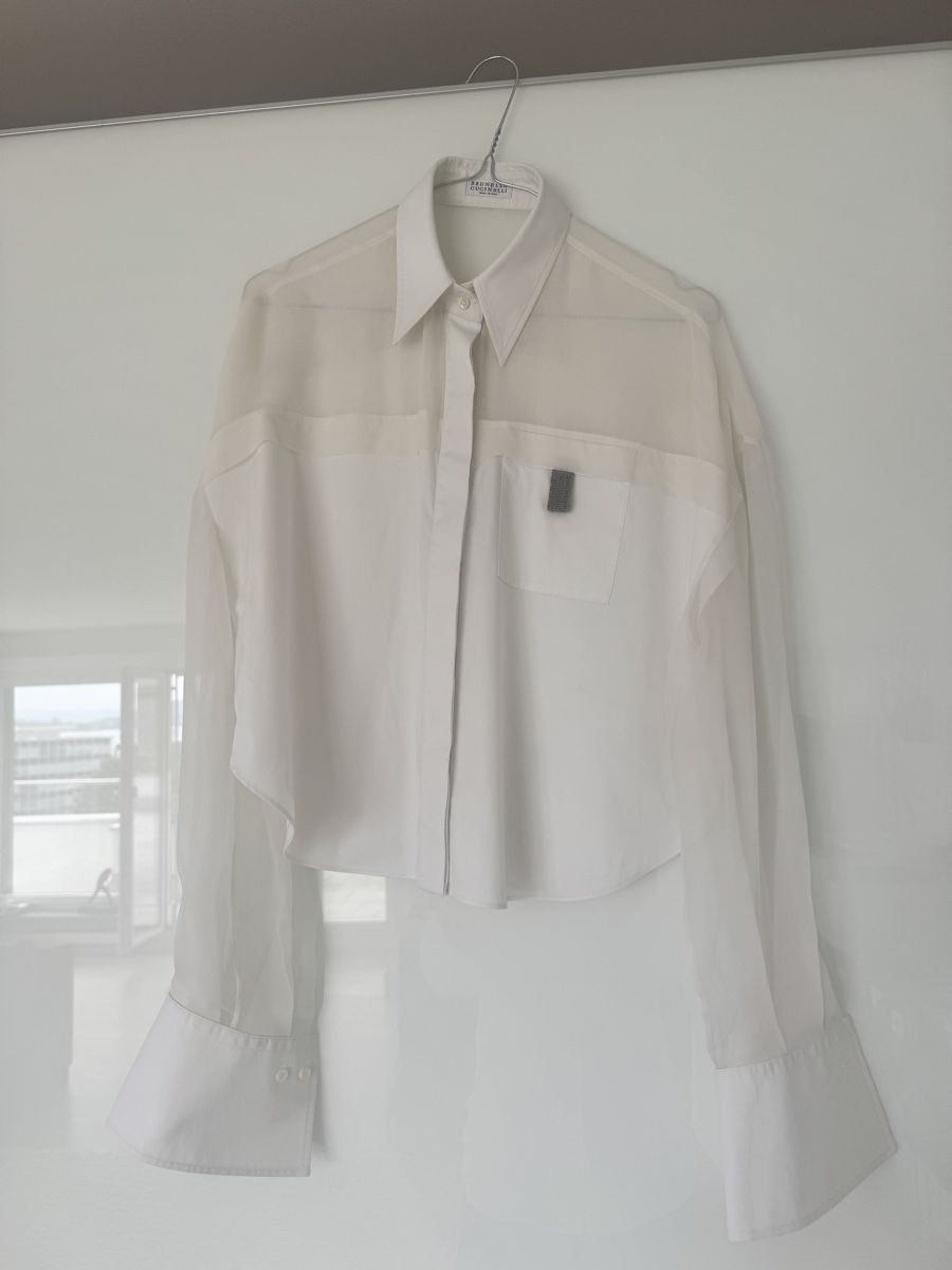Brunello Cucinelli Camicette: Brunello Cucinelli Shirt – Usato da Zug venduto da Arina2 1