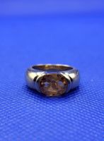 18 Karat 750 Gold Ring Mit Citrin