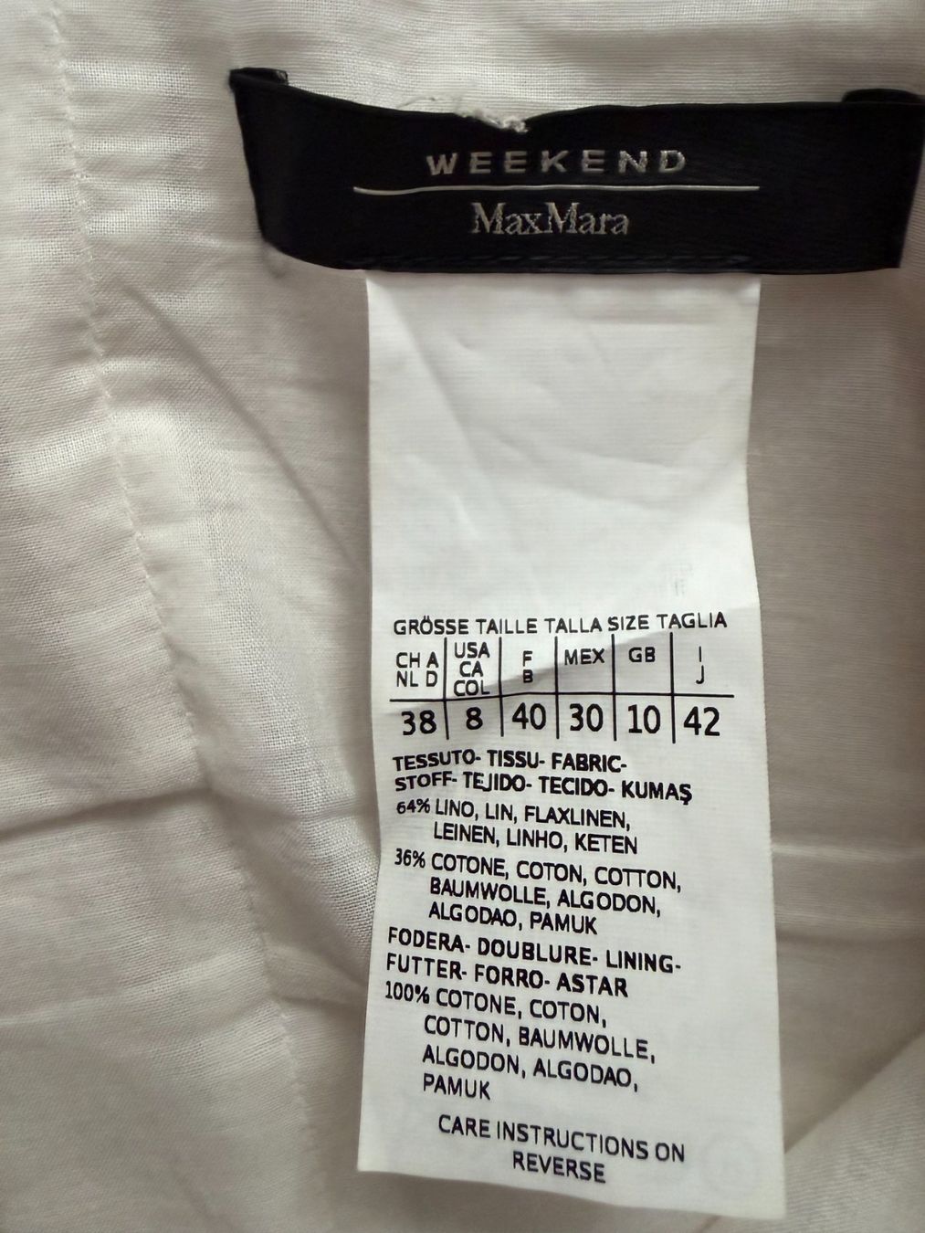 Max Mara Robes: Robe longue rayée Weekend Max Mara - été, taille 40, lin 64% – D'occasion à St-Prex par mic_vq8f 1