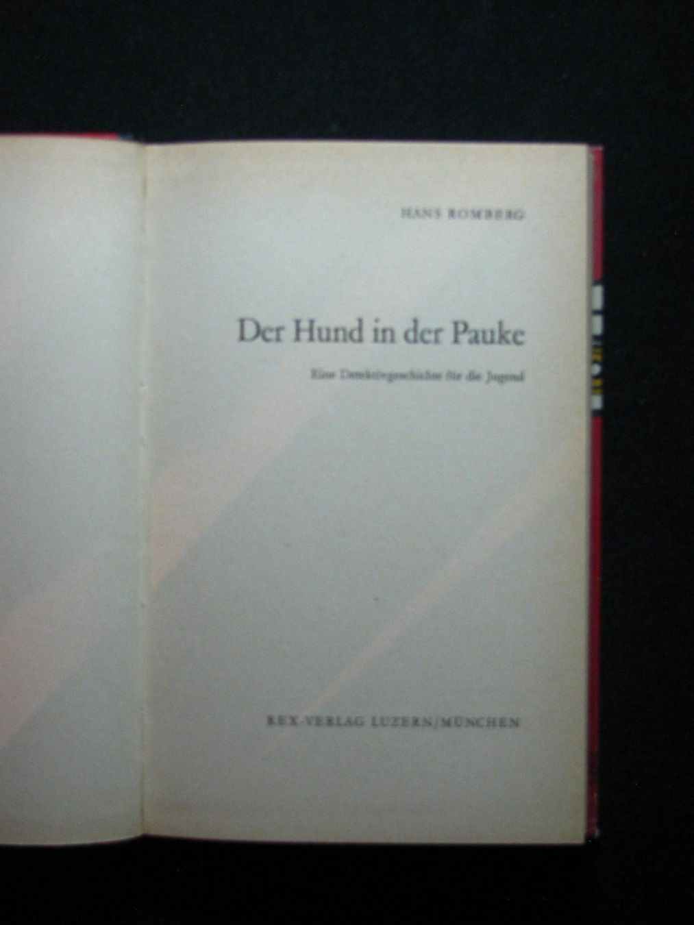 Bücher: Hans Romberg Der Hund in der Pauke – Gebraucht aus Reitnau von Zaomir 1