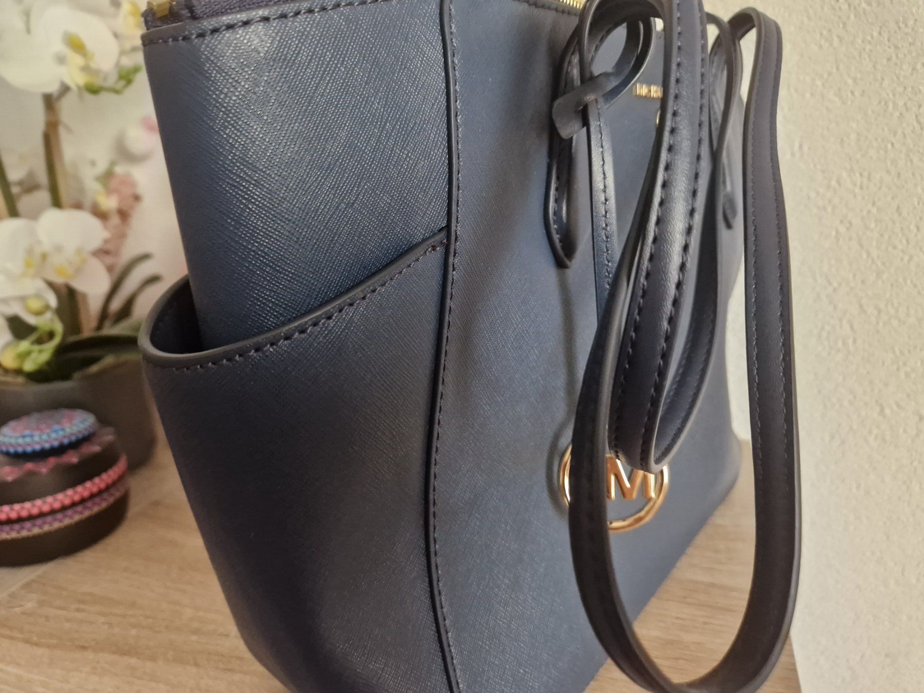 Michael Kors Taschen für Damen: Sac Michael Kors bleu marine authentique neuf – Gebraucht aus Missy von valentine17 1