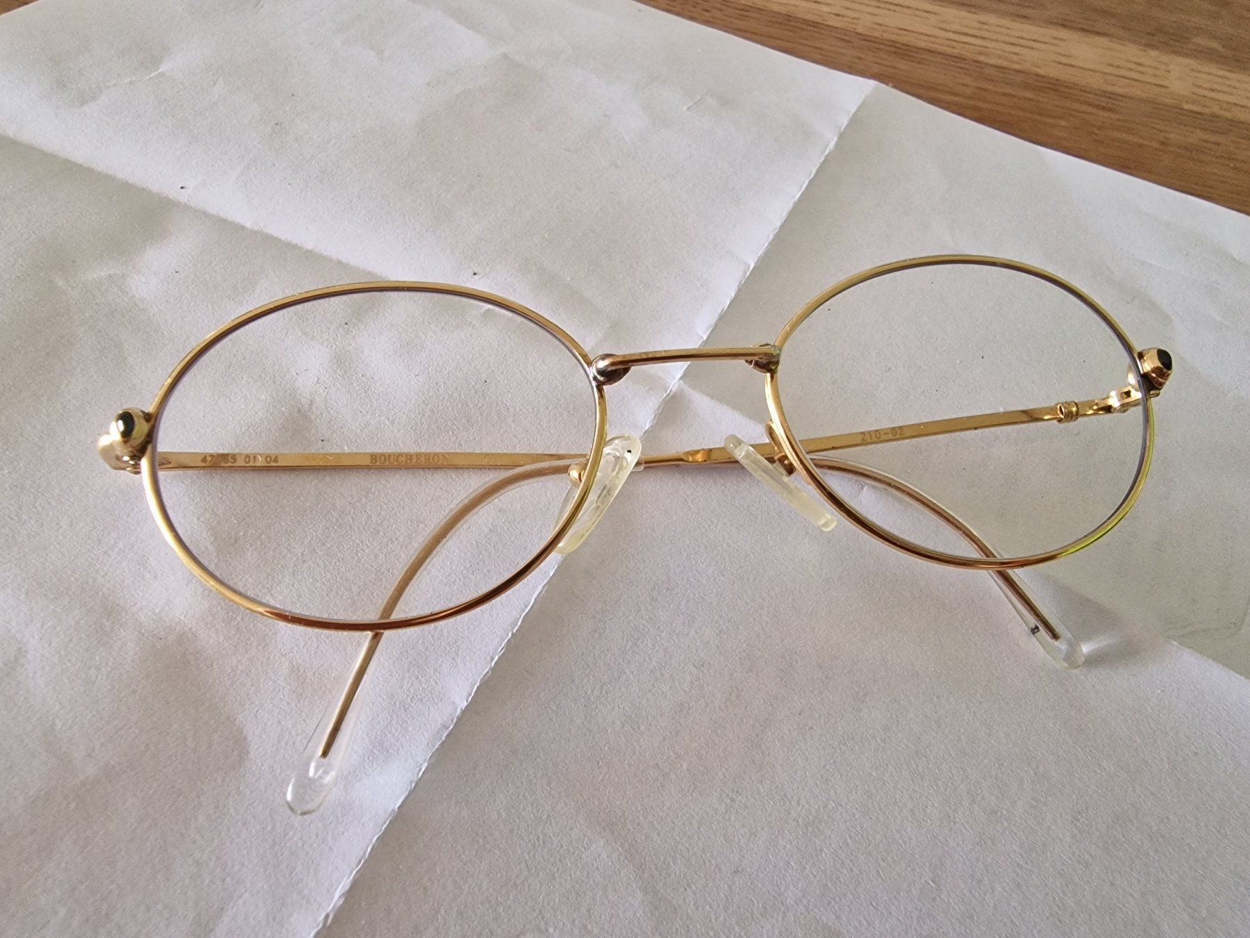 Cartier Lunettes & Verres: Original Boucheron-Goldbrille – D'occasion à Bellmund par Aquariuz25 2