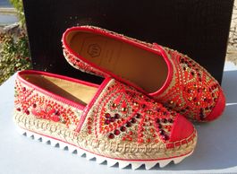 Philipp Plein NUOVI!  espadrillas Trinity n.38 (37,5)