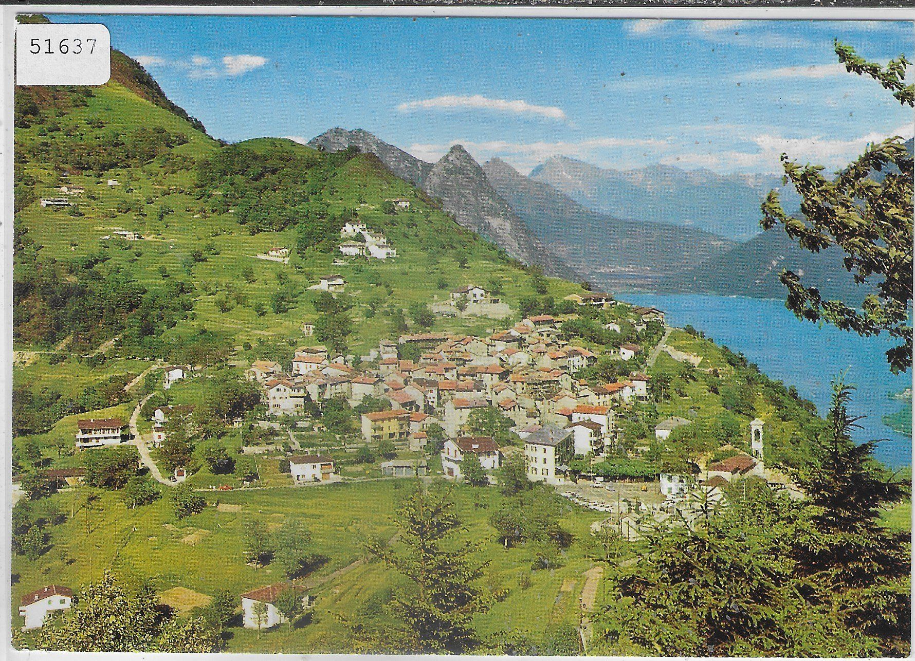 Cartoline postali: Brè s/Lugano - Vue generale – Usato da Ettingen venduto da Kartenplanet
