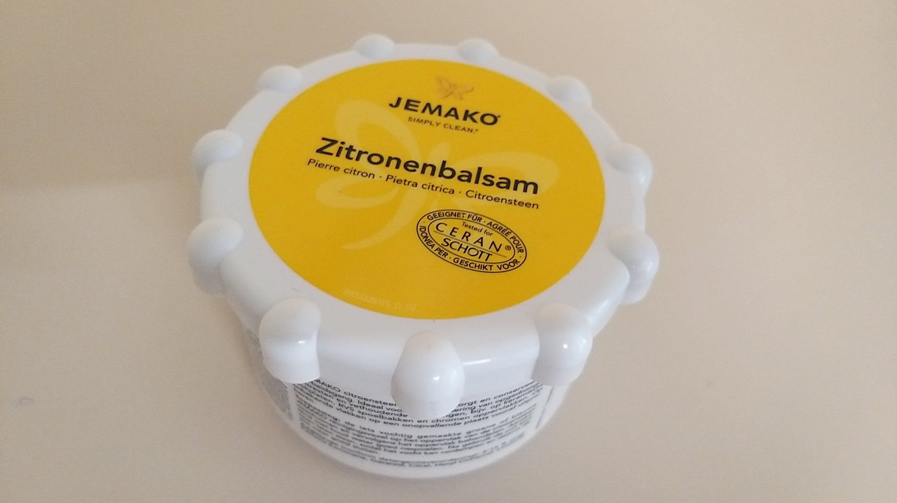 Produits d'entretien: JEMAKO Zitronenbalsam 500g – Neuf avec emballage d'origine à Dättwil AG par RaiBigi