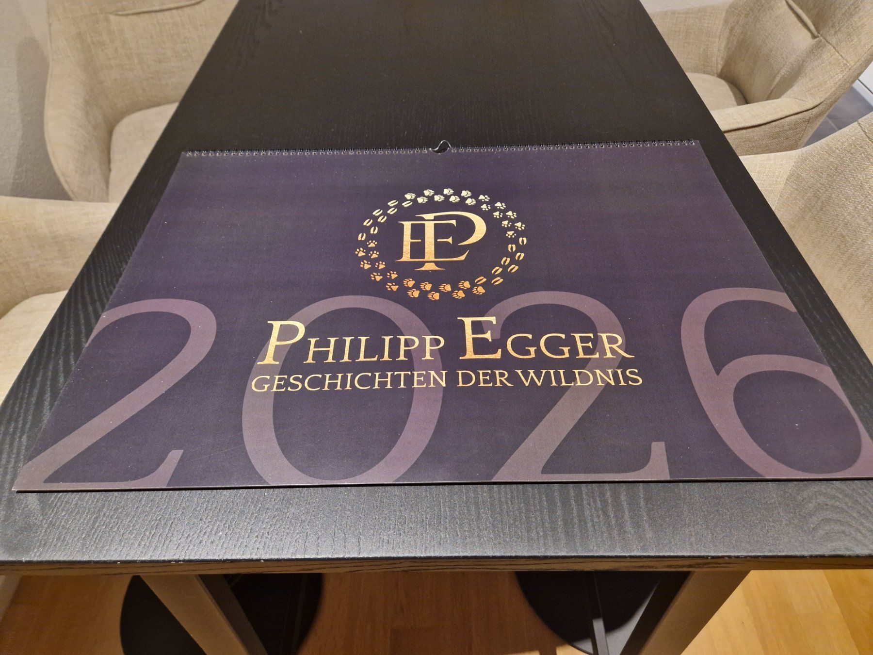 Calendari: Philipp Egger Wildniskalender 2026 – Nuovo e nell'imballaggio originale da Eschenbach SG venduto da superseven46